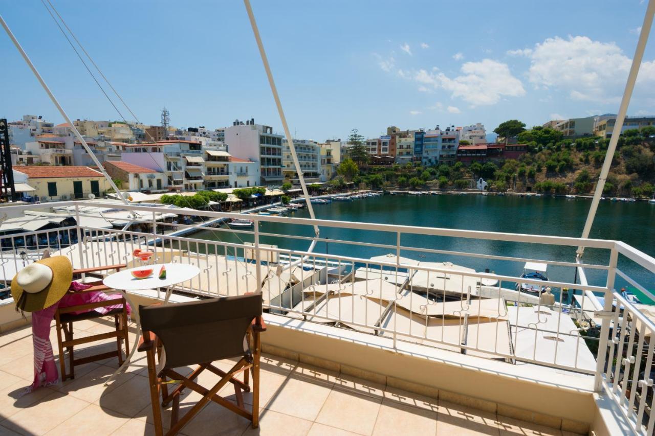 Straight To The Lake View Apartments Agios Nikolaos Exterior foto
